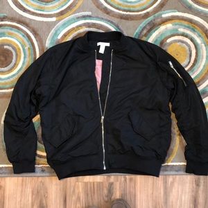 Oversized bomber jacket